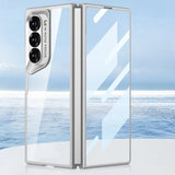 Ultra Thin Transparent Samsung Z Fold 6 Case-Exoticase-Silver-Exoticase