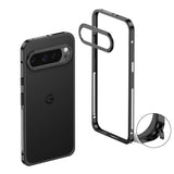 UltraSlim Alloy Cooling Pixel Bumper Frame-Exoticase-Black-Google Pixel 9 Pro XL-Exoticase