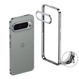 UltraSlim Alloy Cooling Pixel Bumper Frame-Exoticase-Gray-Google Pixel 9 Pro XL-Exoticase