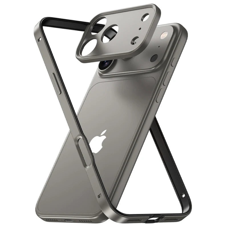 Ultralight Alloy Flat Lipless iPhone Bumper Frame-Exoticase-Exoticase