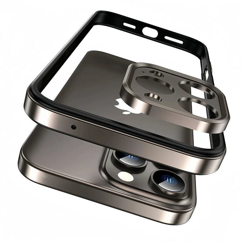 Ultralight Alloy Flat Lipless iPhone Bumper Frame-Exoticase-Exoticase