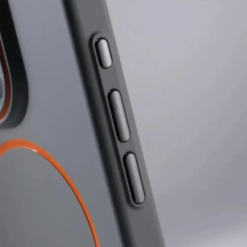 Ultrathin Orange Contrast MagSafe iPhone Case-Exoticase-Exoticase