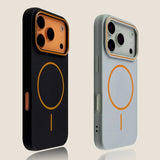 Ultrathin Orange Contrast MagSafe iPhone Case-Exoticase-Exoticase
