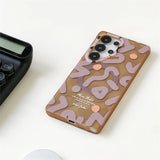 Urban Graffiti Pattern Frosted Samsung Case-Exoticase-Exoticase