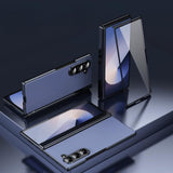 Vacuum Electroplated Samsung Z Fold Case-Exoticase-For Galaxy Z Fold 6-Blue-Exoticase