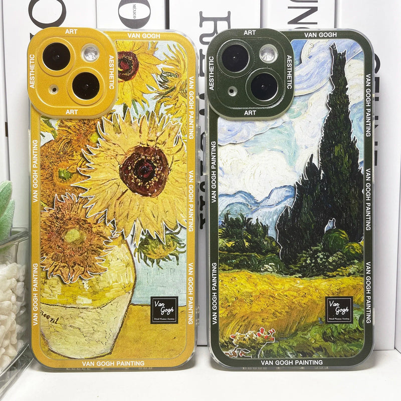 Van Gogh Art Aesthetic iPhone Case-Exoticase-Exoticase