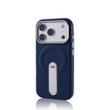 Vertical KickStand Leather iPhone Case-Exoticase-Blue-For iPhone 17 Pro Max-Exoticase