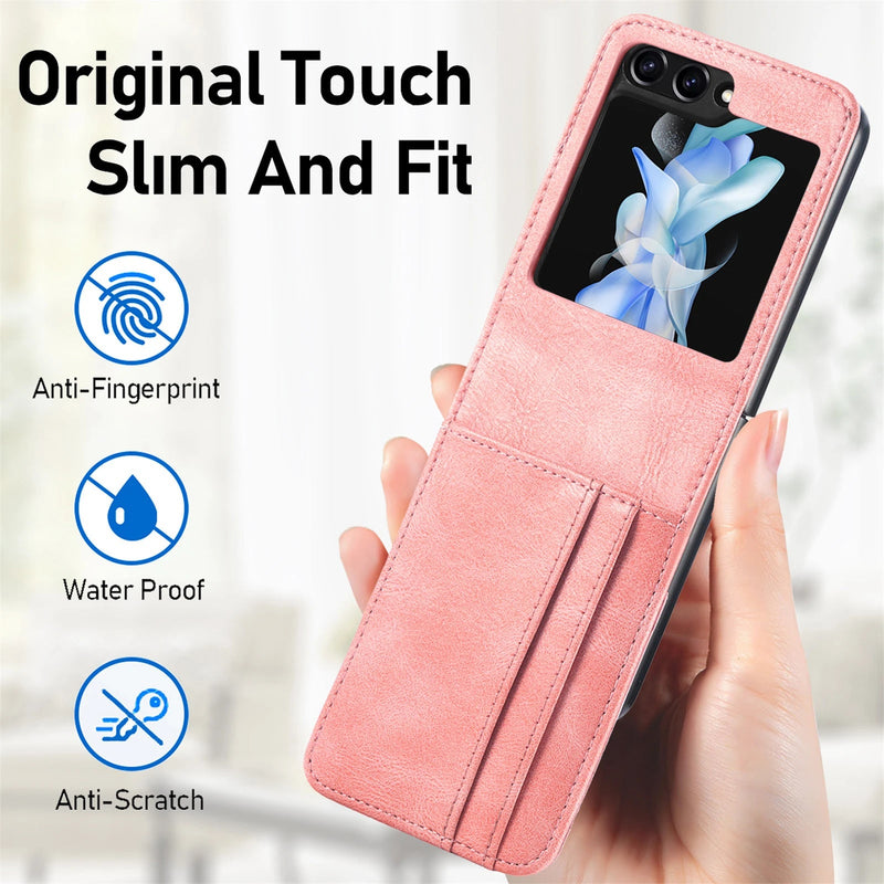 Wallet Samsung Z Flip Case-Exoticase-