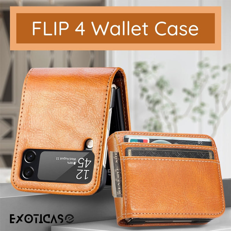 Wallet Samsung Z Flip Case-Exoticase-