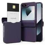 WalletPocket Samsung Galaxy Flip Case-Exoticase-Purple-For Z Flip 7-Exoticase