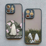 Wanderer The Cute Ghost iPhone Case-Exoticase-Exoticase