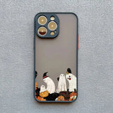 Wanderer The Cute Ghost iPhone Case-Exoticase-For iPhone 16 Pro Max-Black 4-Exoticase