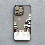 Wanderer The Cute Ghost iPhone Case-Exoticase-For iPhone 16 Pro Max-Black 5-Exoticase