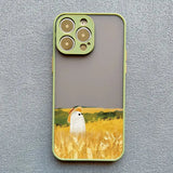 Wanderer The Cute Ghost iPhone Case-Exoticase-For iPhone 16 Pro Max-Matcha 3-Exoticase