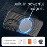 Water Ripple Camera Bracket MagSafe Samsung Case-Exoticase-Exoticase