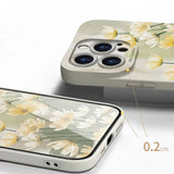 Watercolor Flowers iPhone Case-Exoticase-