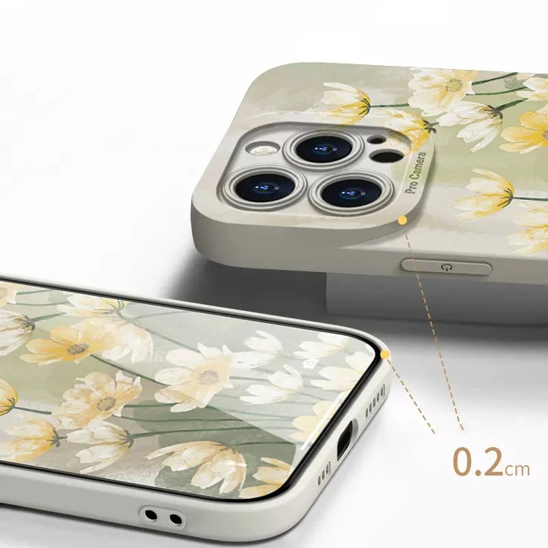 Watercolor Flowers iPhone Case-Exoticase-