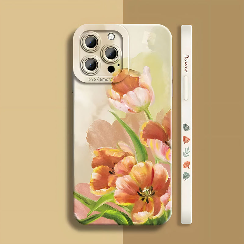 Watercolor Flowers iPhone Case-Exoticase-For iPhone 15 Pro Max-2-