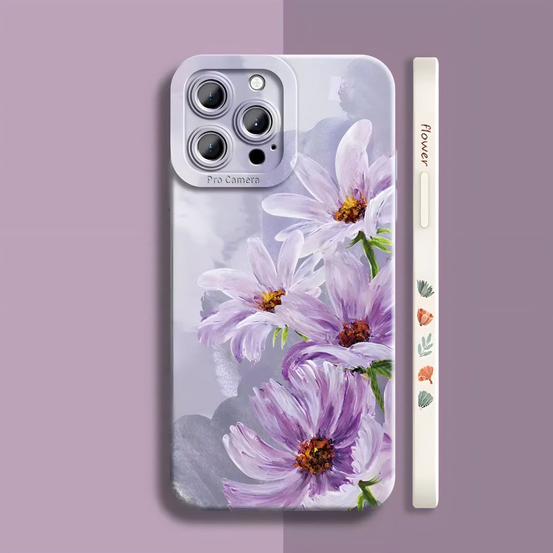 Watercolor Flowers iPhone Case-Exoticase-For iPhone 15 Pro Max-5-