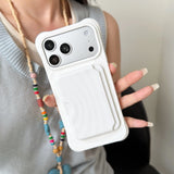 Wave Pattern Shockproof iPhone Case with Detachable Wallet-Exoticase-Exoticase