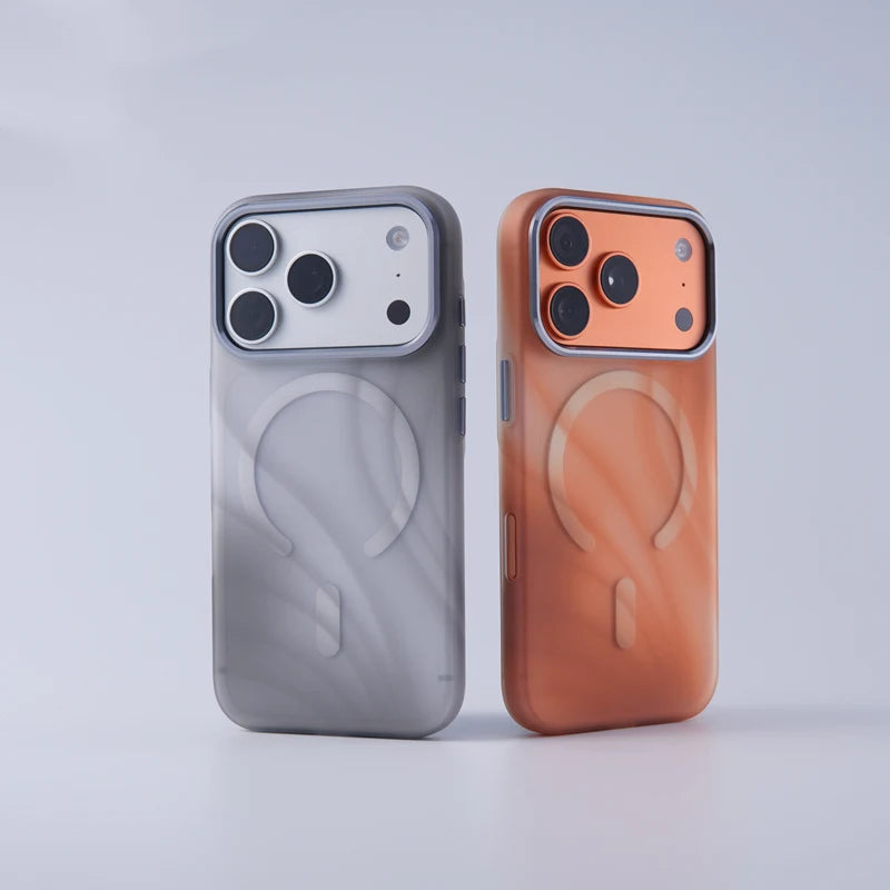 WaveGradient Translucent MagSafe iPhone Case-Exoticase-Exoticase