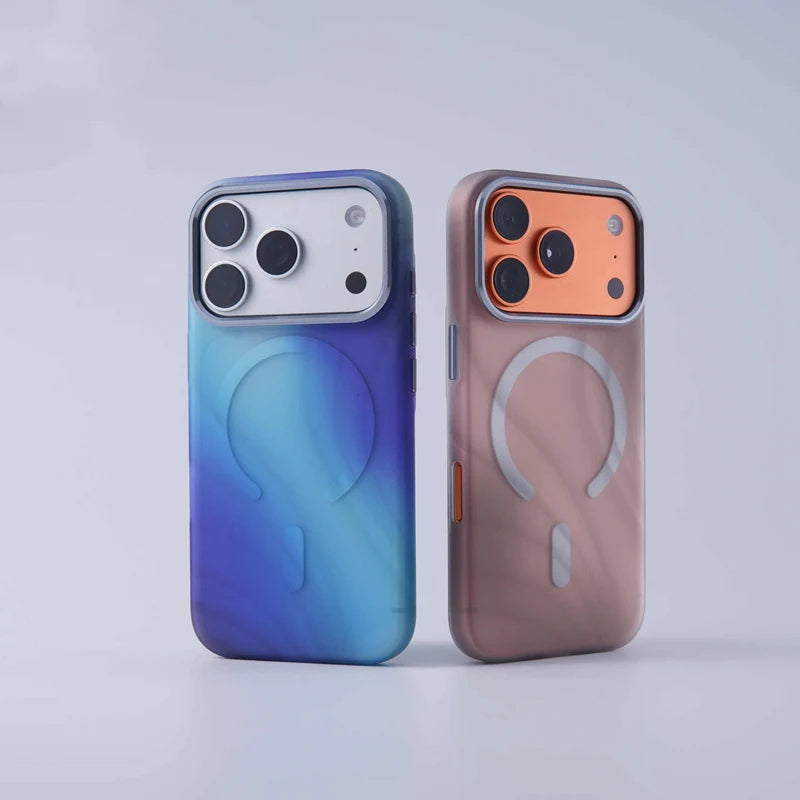 WaveGradient Translucent MagSafe iPhone Case-Exoticase-Exoticase