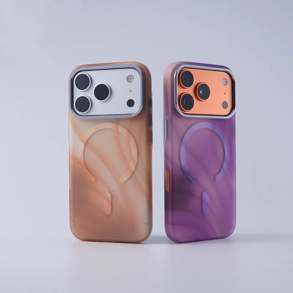 WaveGradient Translucent MagSafe iPhone Case-Exoticase-Exoticase
