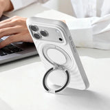 Wavy Ripple Texture Magnetic iPhone Case with Ring-Exoticase-Exoticase