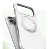 Wavy Ripple Texture Magnetic iPhone Case with Ring-Exoticase-Exoticase