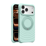 Wavy Ripple Texture Magnetic iPhone Case with Ring-Exoticase-Exoticase