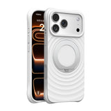 Wavy Ripple Texture Magnetic iPhone Case with Ring-Exoticase-Exoticase