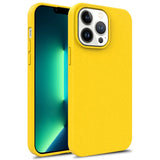 Wheat Straw Matte iPhone Case-Exoticase-For iPhone 15 Pro Max-Yellow-