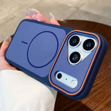 White Accented MagSafe iPhone Case-Exoticase-Blue-iPhone 17 Pro Max-Exoticase