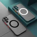 Wireless Charging Compatible Matte Silicone Samsung Case-Exoticase-