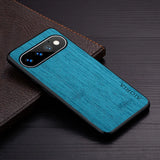 Wood Bark Texture Smooth Google Pixel Case-Exoticase-Pixel 11 Pro XL-Light Blue-Exoticase