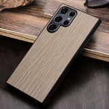 Wood Grain Samsung Case-Exoticase-for Galaxy S23 Ultra-Beige-
