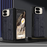 Wood Pattern Pixel Fold Case-Exoticase-Exoticase
