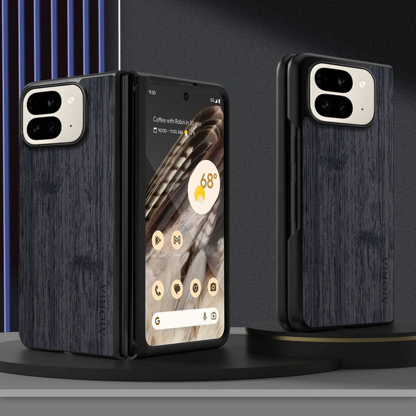 Wood Pattern Pixel Fold Case-Exoticase-Exoticase