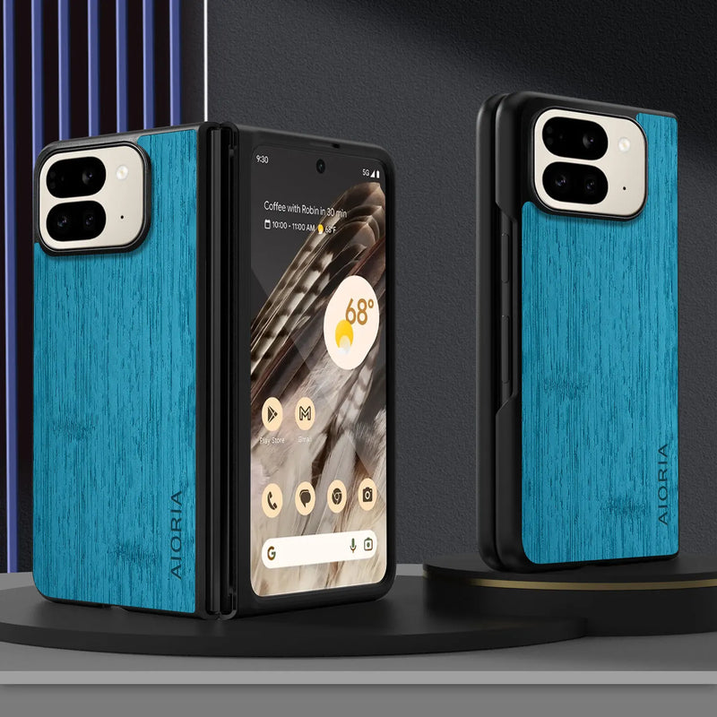 Wood Pattern Pixel Fold Case – Exoticase