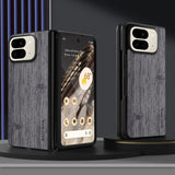 Wood Pattern Pixel Fold Case-Exoticase-Exoticase