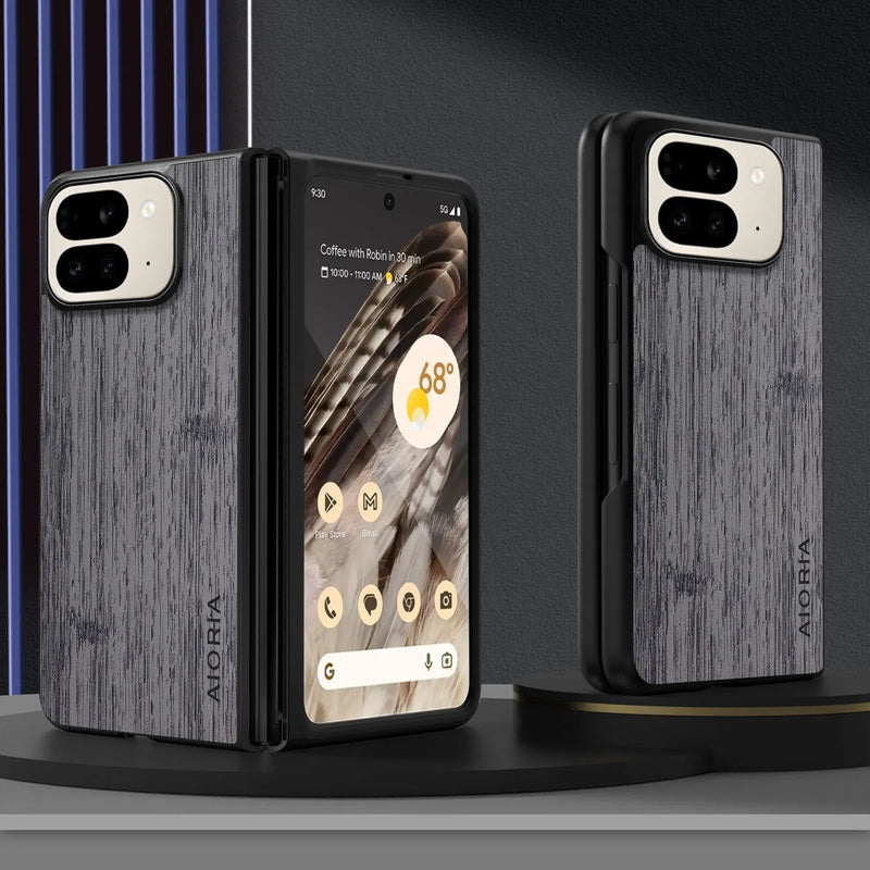 Wood Pattern Pixel Fold Case – Exoticase