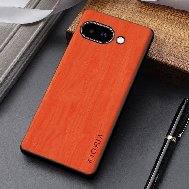 WoodWorld Google Pixel Case-Exoticase-Pixel 9 Pro XL-Orange-Exoticase