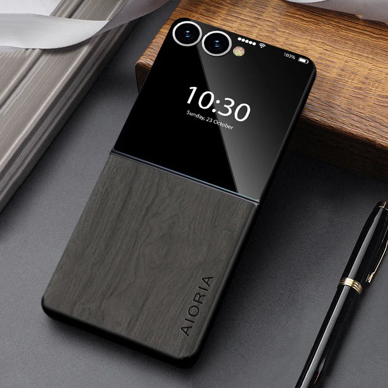 WoodWorld Samsung Z Flip Case-Exoticase-Gray-Z Flip 7-Exoticase