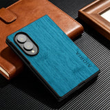 WoodWorld Samsung Z Fold Case-Exoticase-for Z Fold 8 Ultra-Cyan Blue-Exoticase