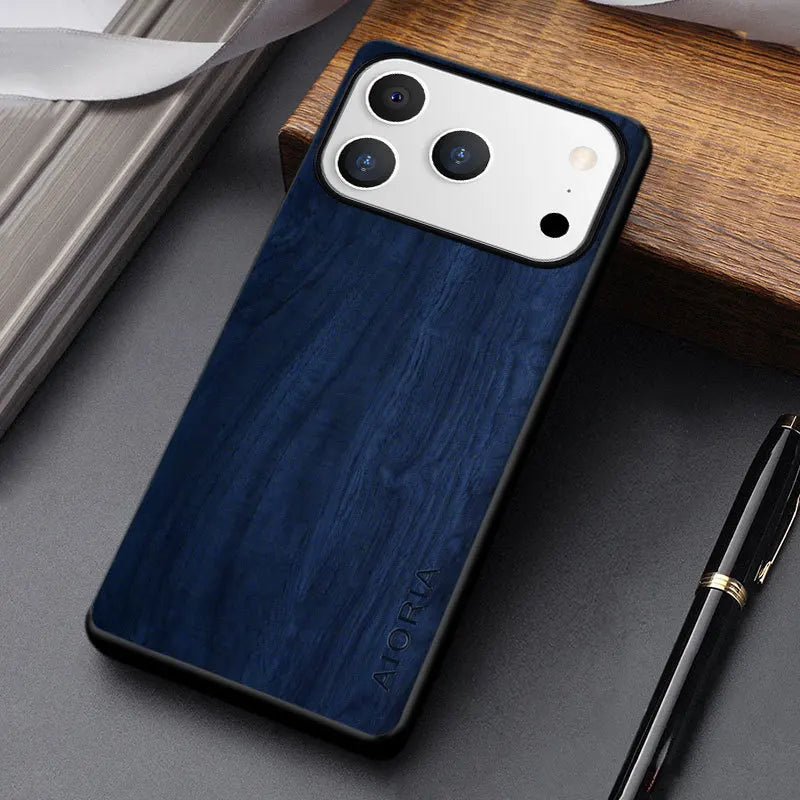 WoodWorld iPhone Case-Exoticase-For iPhone 17 Pro Max-Blue-Exoticase