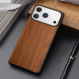 WoodWorld iPhone Case-Exoticase-For iPhone 17 Pro Max-Walnut-Exoticase