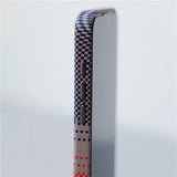 Woven Plaid Pattern Camera Bracket iPhone Case-Exoticase-Exoticase