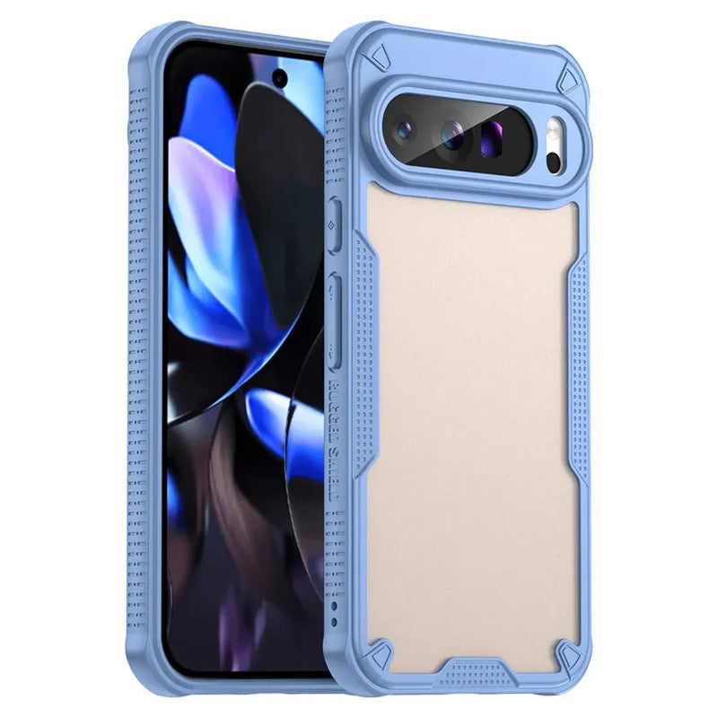 Xtremor Shockproof Grippy Google Pixel Case-Exoticase-Blue-Google Pixel 9 Pro XL-Exoticase