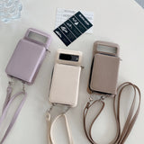 Zipper Wallet Crossbody Strap Google Pixel Case-Exoticase-Exoticase
