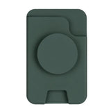 iPhone Samsung Pixel OnePlus Round Holder MagSafe Wallet-Exoticase-Dark Green-Exoticase